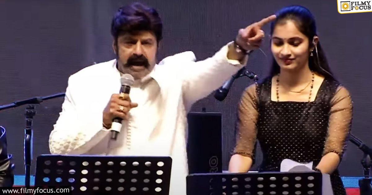 Balakrishna to sing again for next