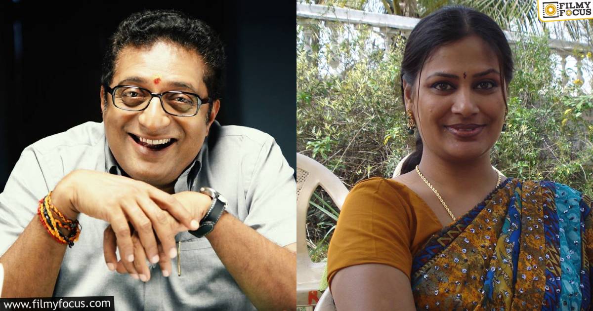 mirchi madhavi about prakash raj wife role