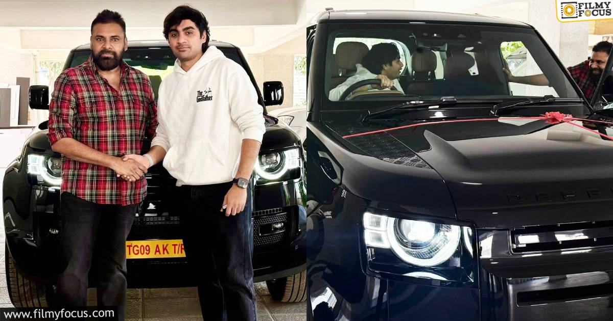 pawan kalyan gifted a car to og director sujith