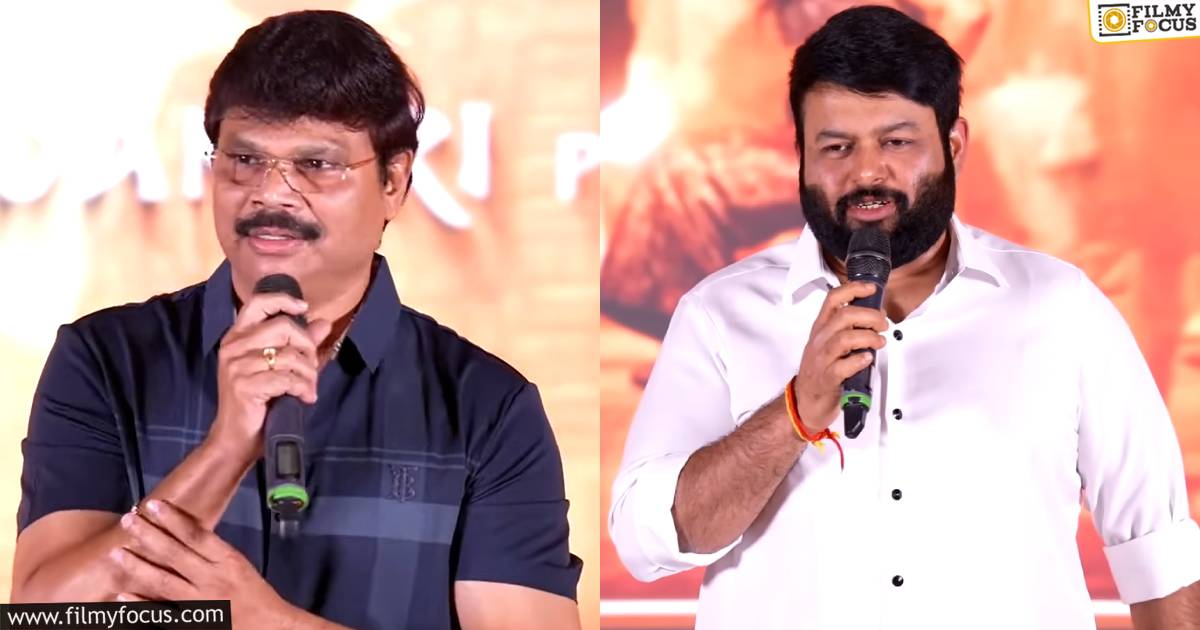 thaman again upset with boyapati attitude